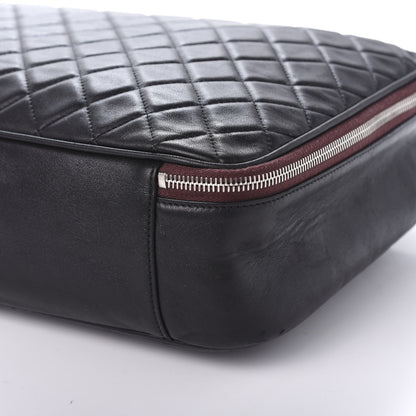 Chanel Lambskin Quilted Laptop Case Black 7 of 13