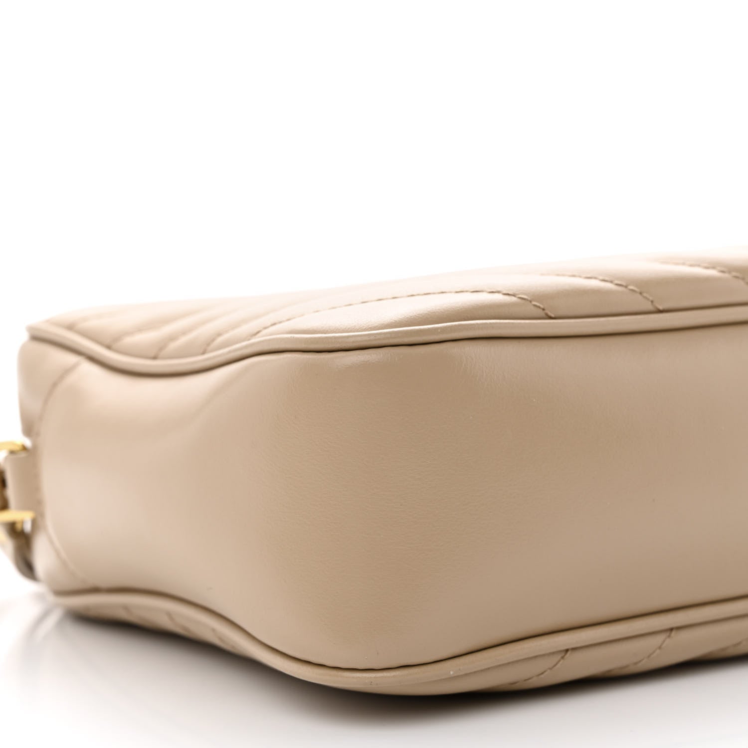 Saint Laurent Calfskin Matelasse Monogram Lou Camera Bag Nude Powder 10 of 18