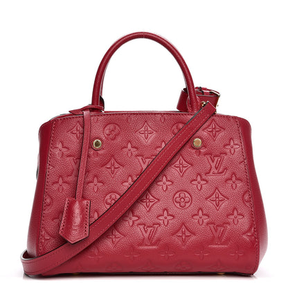 Louis Vuitton Empreinte Montaigne BB Dahlia 1 of 7