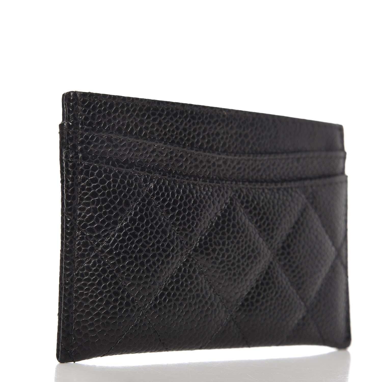 Chanel Caviar Quilted Card Holder Black 3 of 8