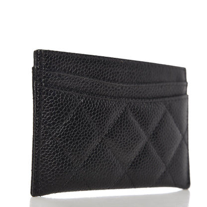 Chanel Caviar Quilted Card Holder Black 3 of 8