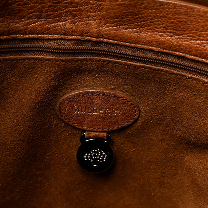Mulberry Shiny Grained Lambskin Travel Day Oak 6 of 9
