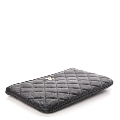 Chanel Caviar Quilted Small Pouch Black 4 of 8