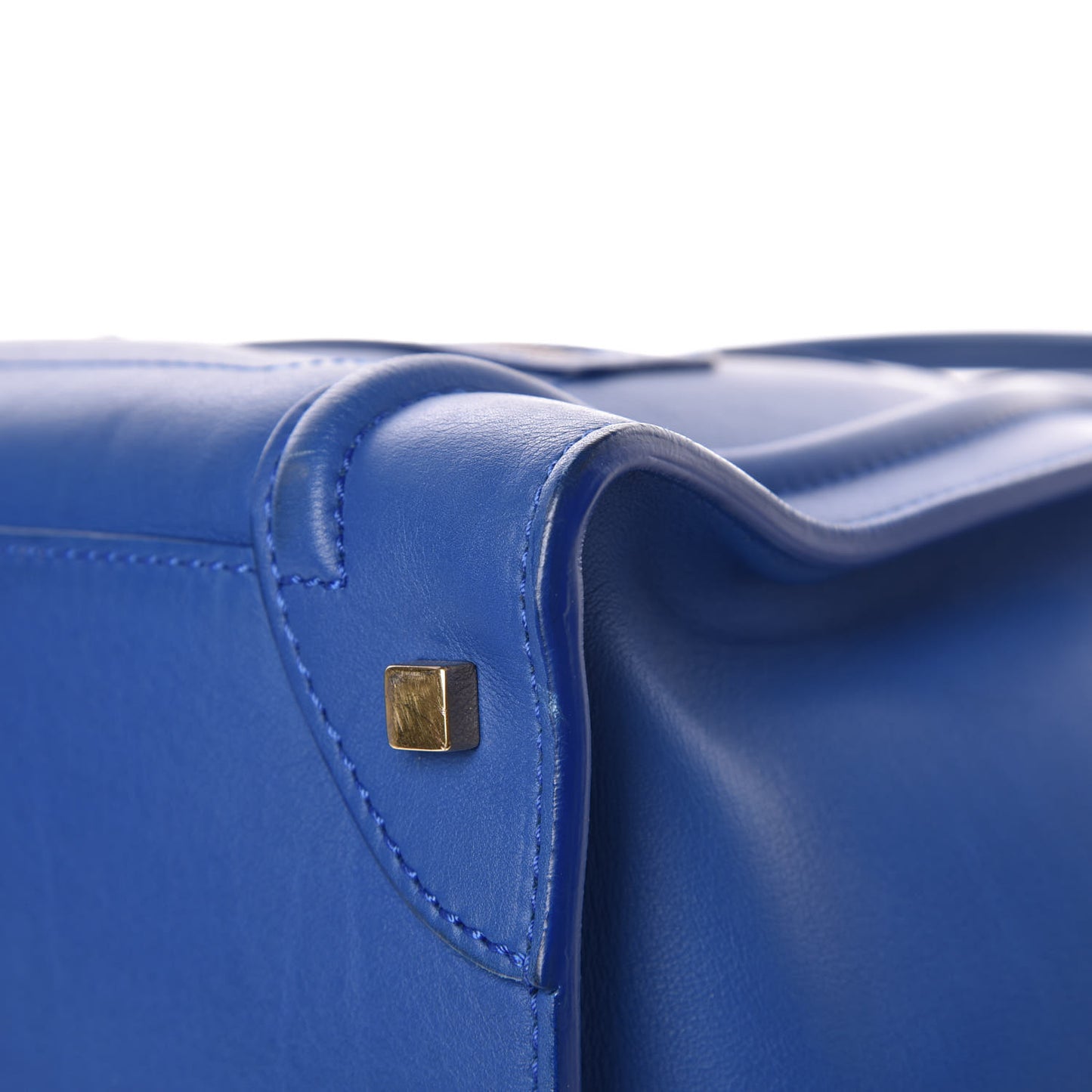Smooth Calfskin Mini Luggage Royal Blue