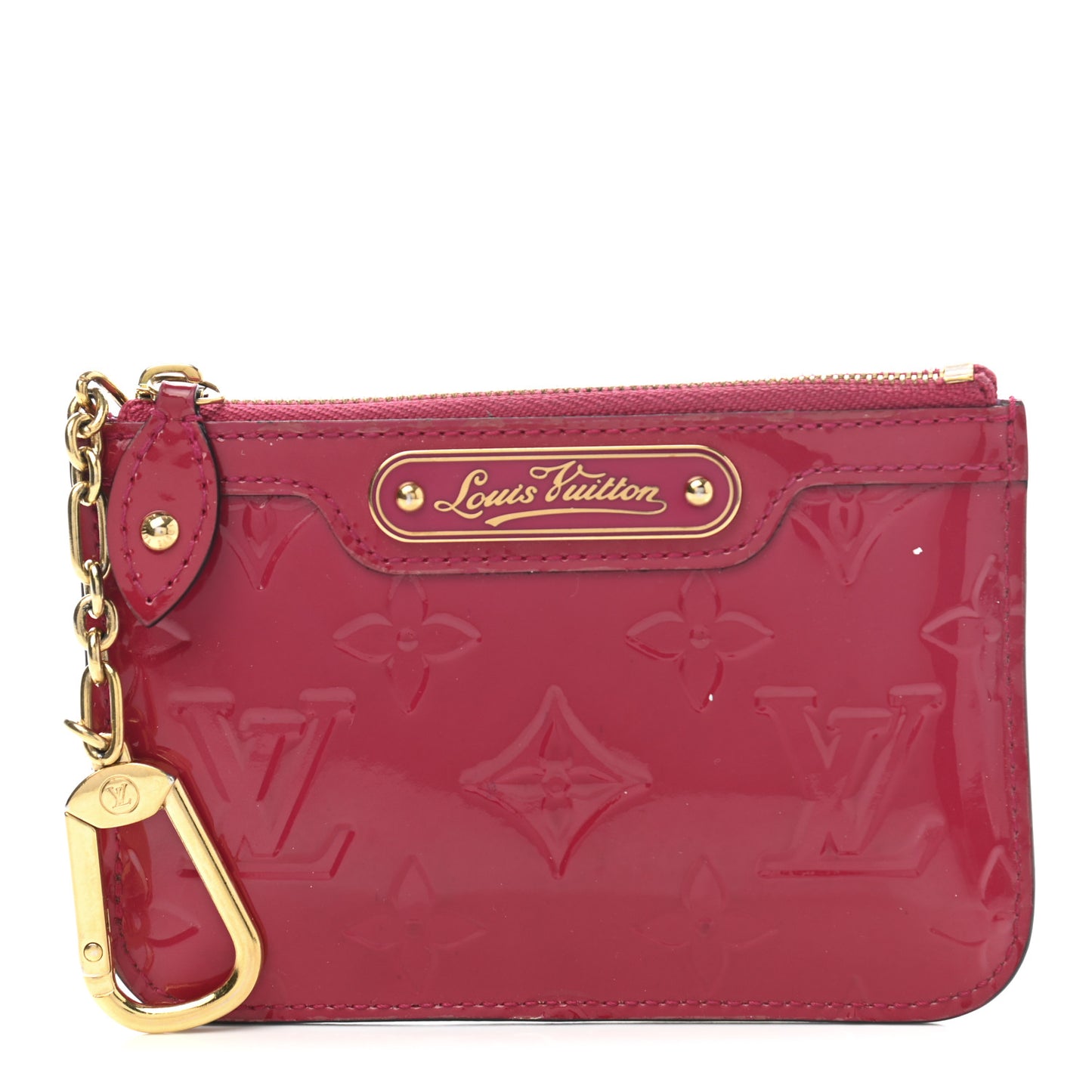 Vernis Key Pouch Rose Indien