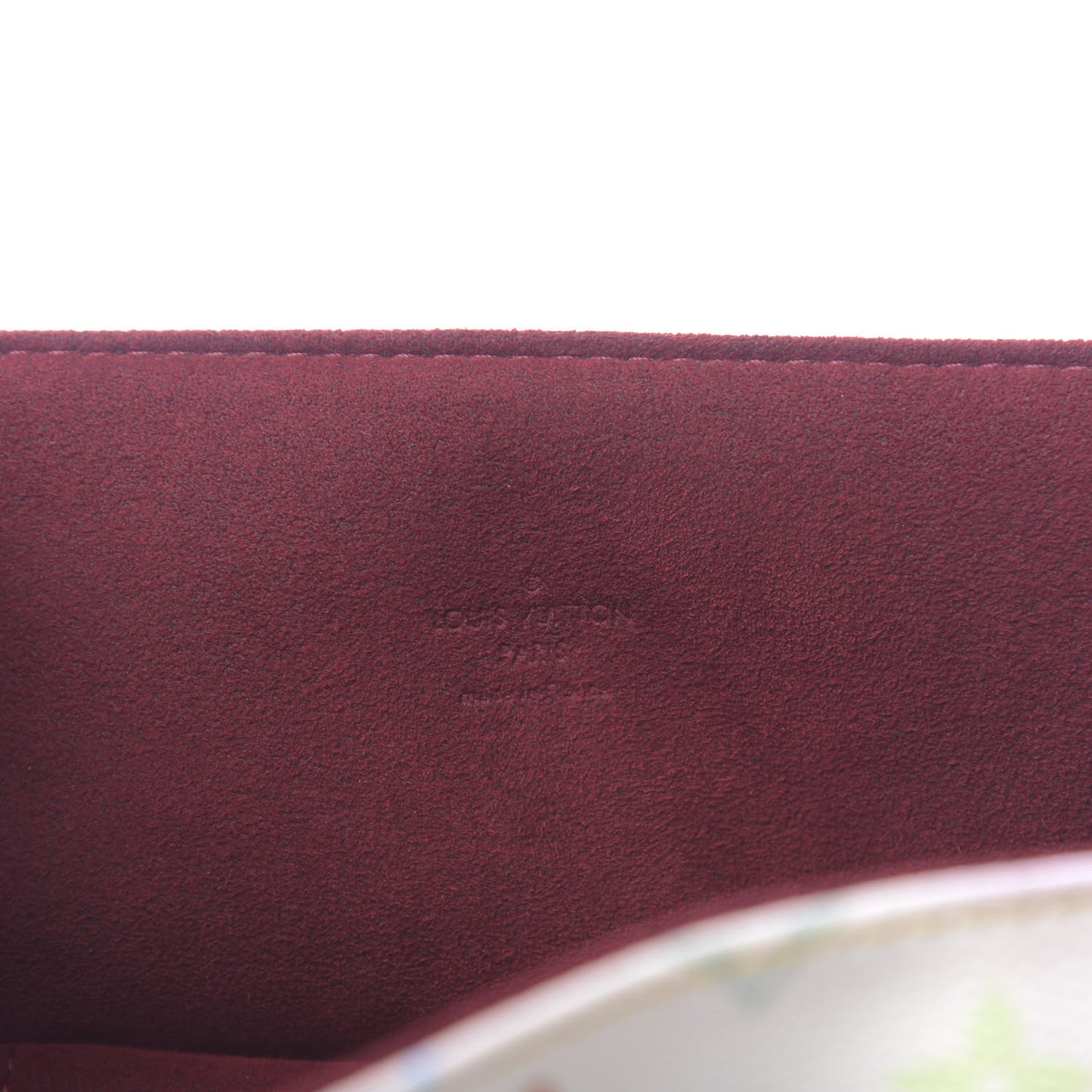 Monogram Multicolor Beverly GM White