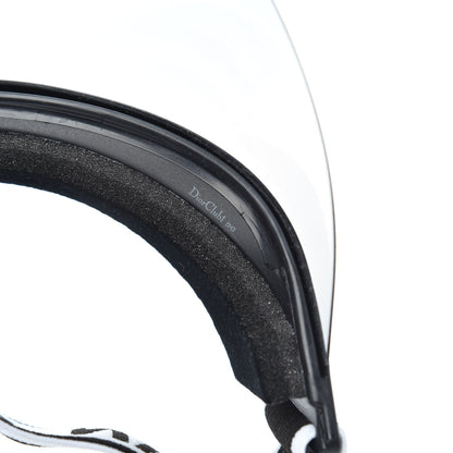 Christian Dior Mirrored DiorClub1 Sun Visor Black 4 of 6