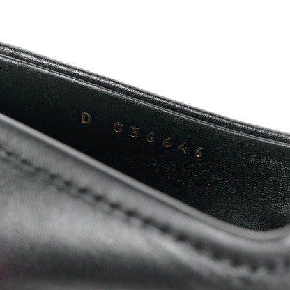 Chanel Lambskin Quilted CC Turnlock Loafers 38.5 Black 9 of 10