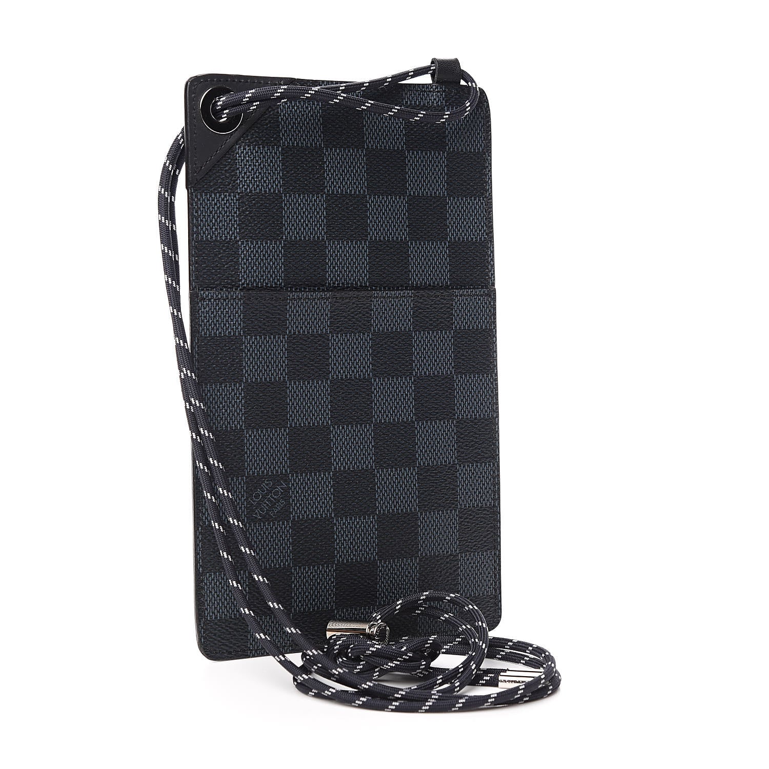 Louis Vuitton Damier Cobalt America's Cup Regatta Ribbon iPhone Pochette 3 of 7