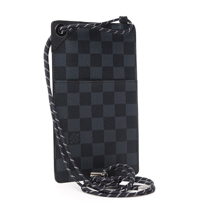 Louis Vuitton Damier Cobalt America's Cup Regatta Ribbon iPhone Pochette 3 of 7
