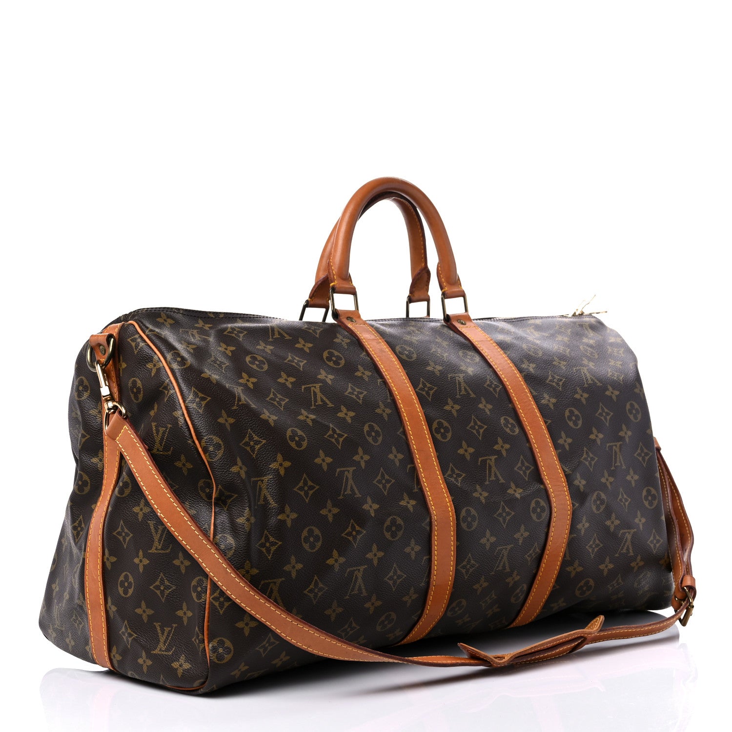 Louis Vuitton Monogram Keepall Bandouliere 55 3 of 32