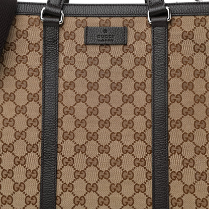 Gucci GG Monogram Large Joy Tote Bag Dark Brown 9 of 11