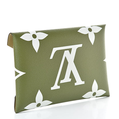 Louis Vuitton Monogram Giant Large Kirigami Pochette Kaki 3 of 8