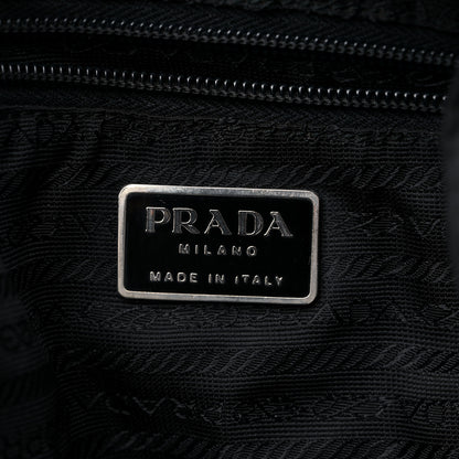 Prada Tessuto Nylon Vela Cinch Backpack Black 6 of 16