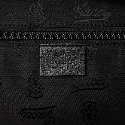 Gucci Guccissima Medium Classic Backpack Black 6 of 7