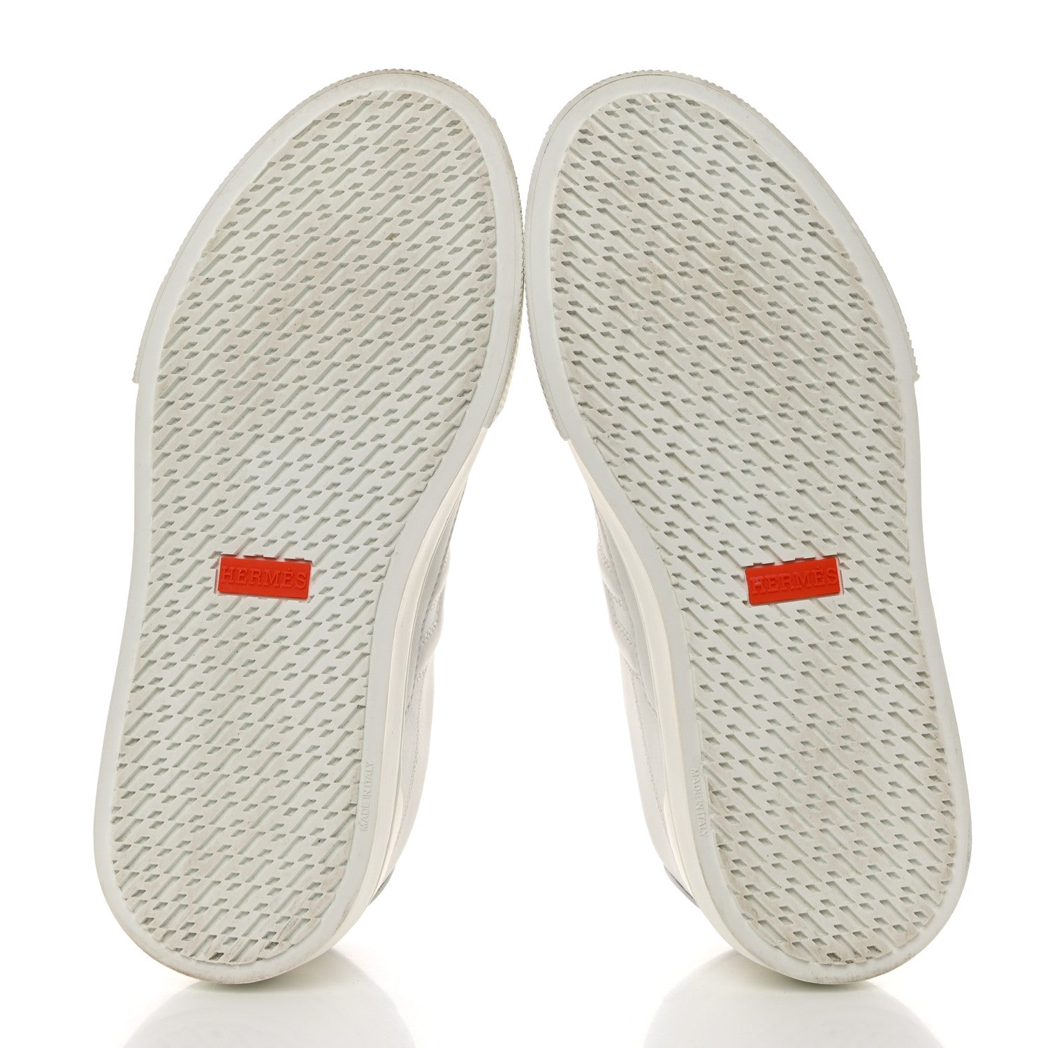 Hermes Calfskin Deep Sneakers 35 White 6 of 10