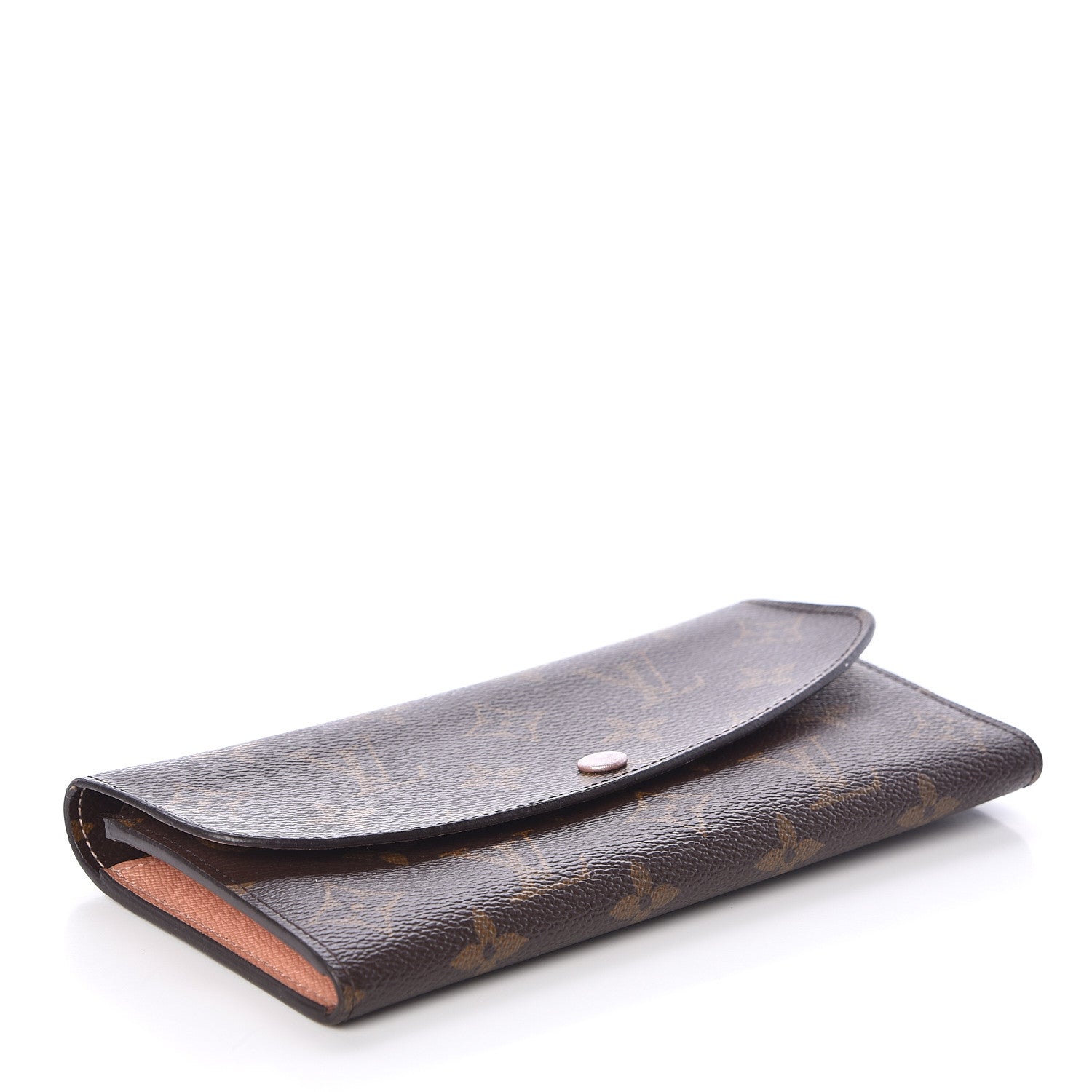 Louis Vuitton Monogram Emilie Wallet Rose Nacre 4 of 6