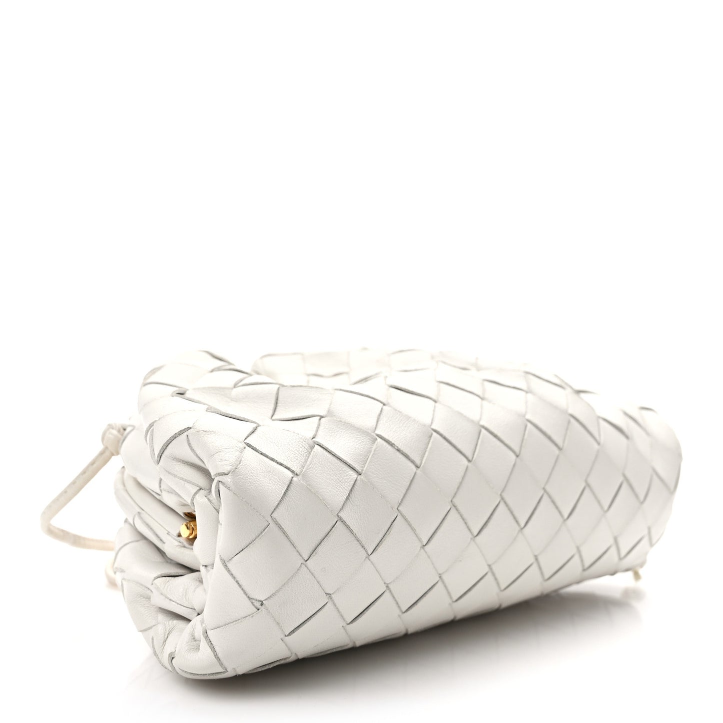 Nappa Intrecciato The Mini Pouch Chalk