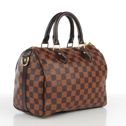Louis Vuitton Damier Ebene Speedy Bandouliere 25 3 of 7