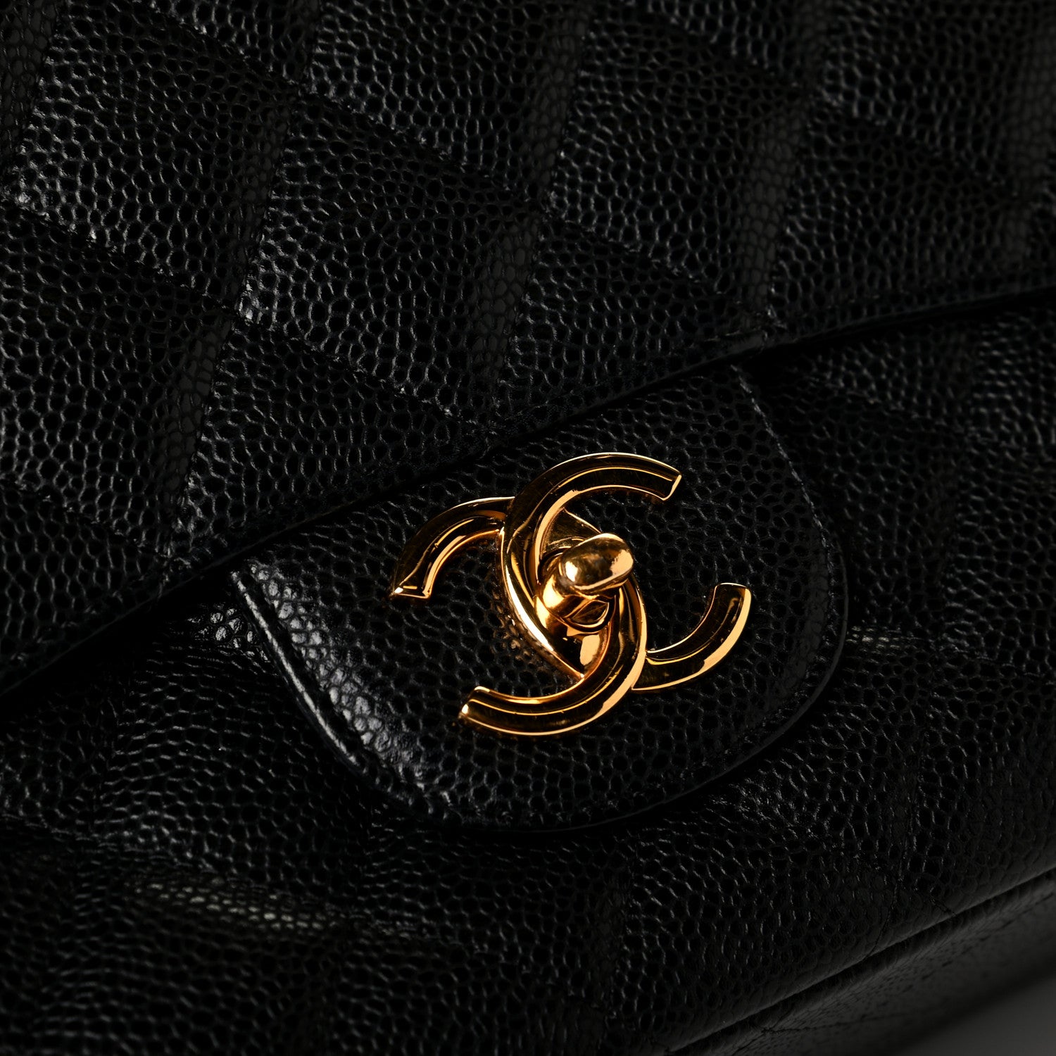 Chanel Caviar Quilted Maxi Double Flap Black 11 of 18