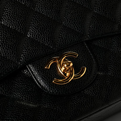 Chanel Caviar Quilted Maxi Double Flap Black 11 of 18