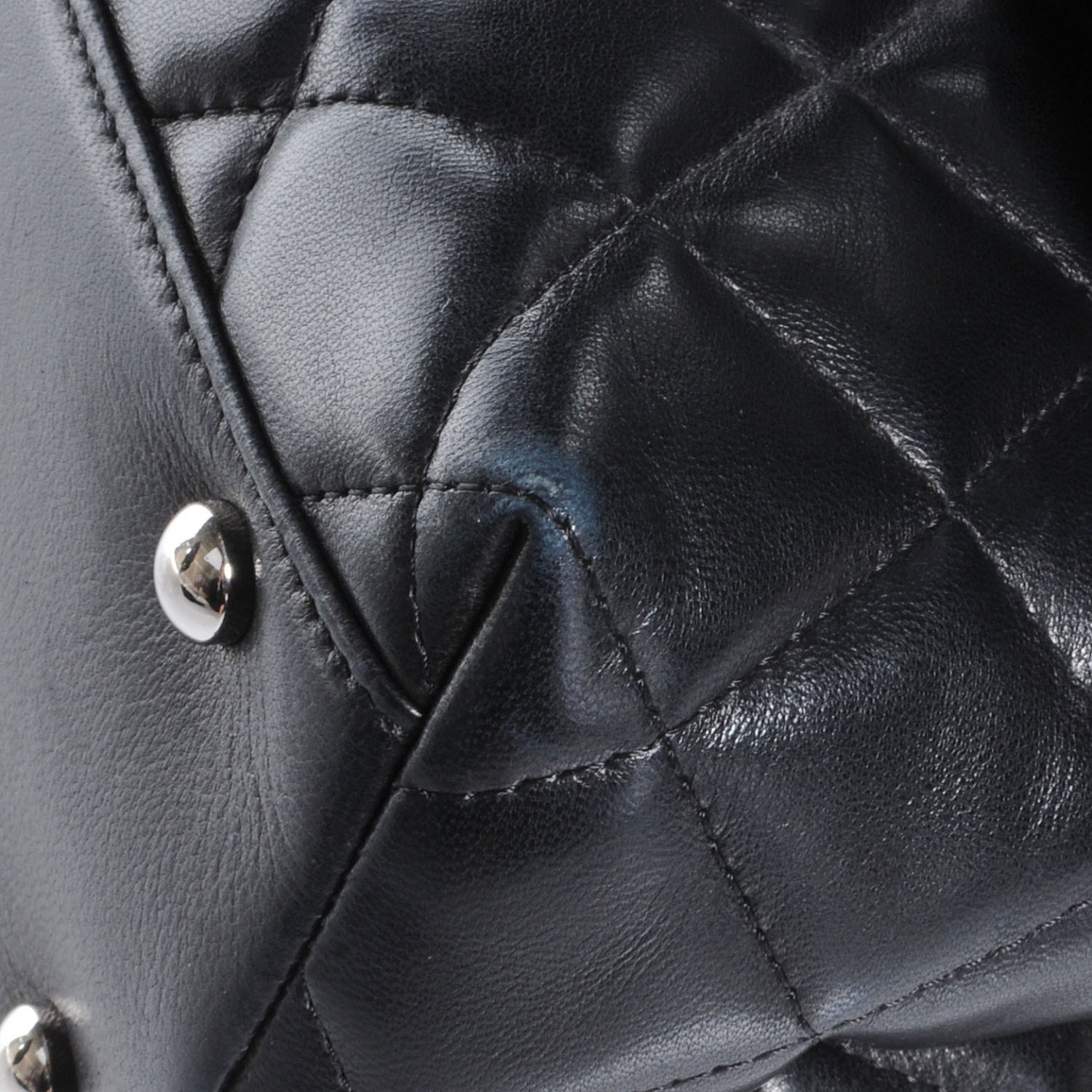 Chanel Lambskin Kelly Jumbo Flap Bag Black 6 of 9