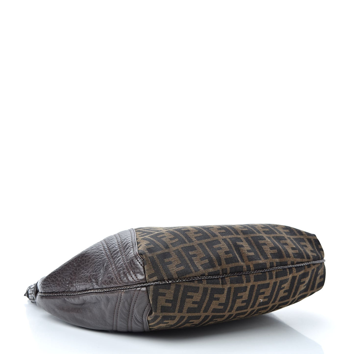 Zucca Nappa Nuvolata Vitello Tortuga Large Spy Hobo Tobacco Moro