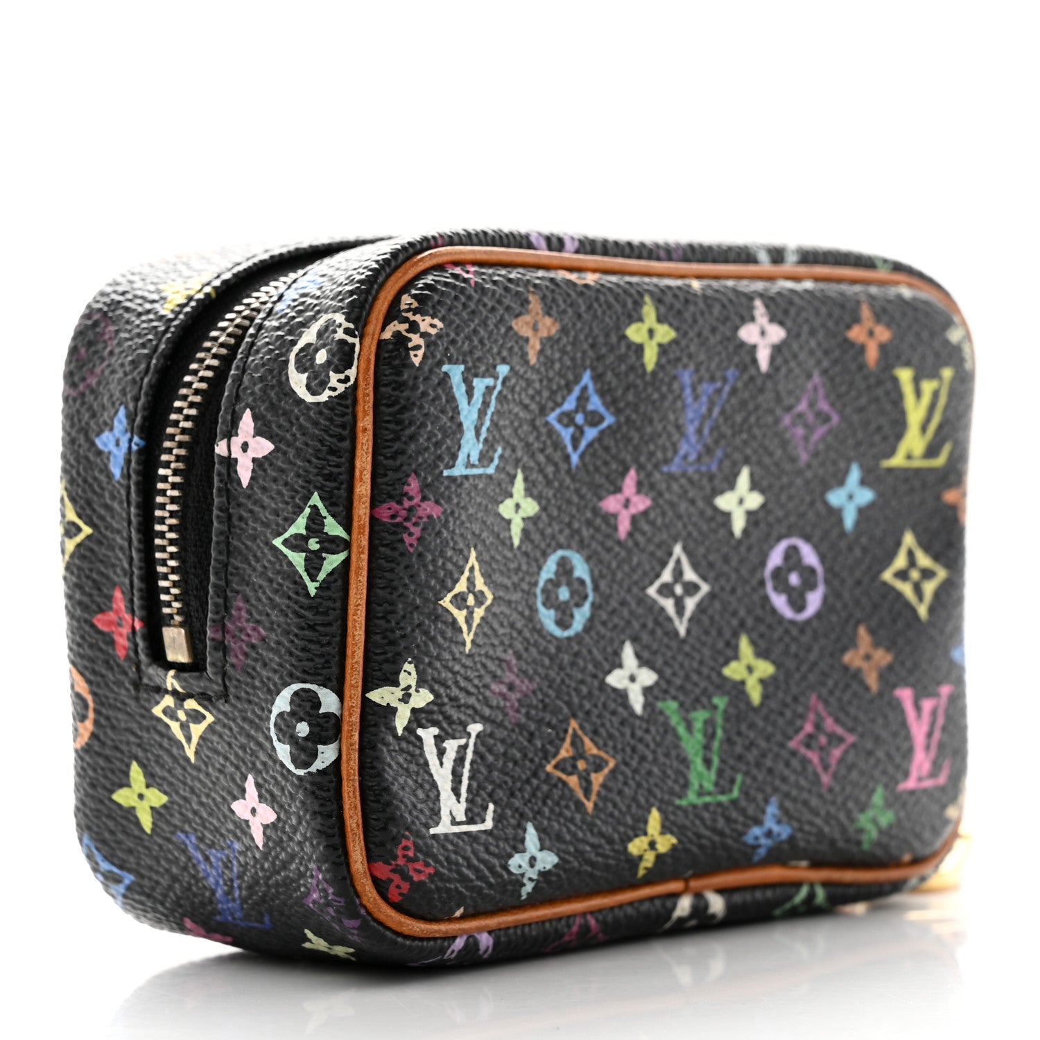 Louis Vuitton Monogram Multicolor Trousse Wapity Black 3 of 10