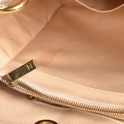 Chanel Caviar Quilted Grand Shopping Tote GST Beige Clair 9 of 14