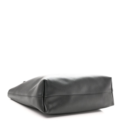 Saint Laurent Calfskin Large Shopping Tote Black 5 of 11