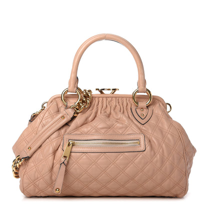 Marc Jacobs Calfskin Quilted Stam Blush 1 of 12