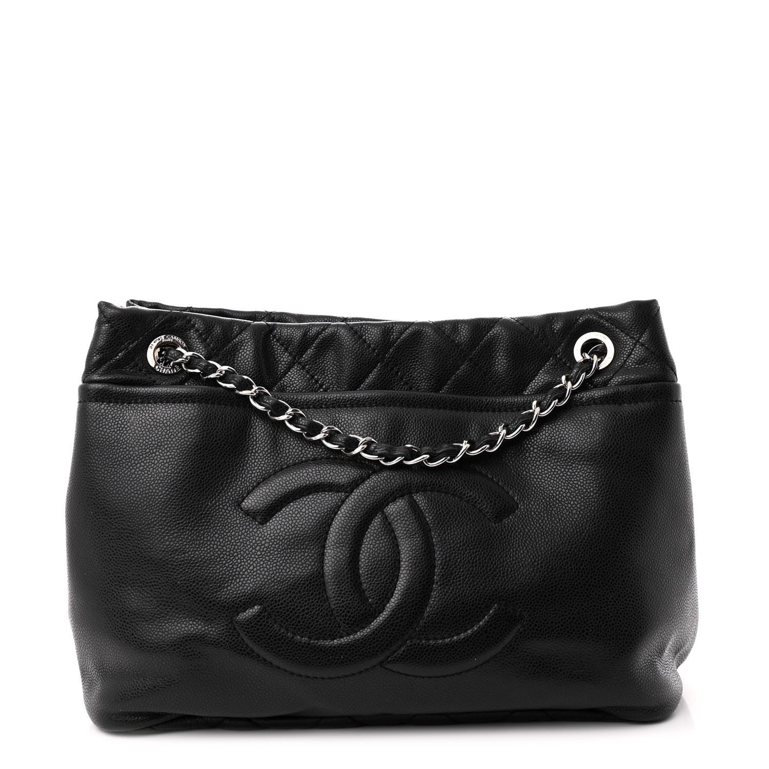 Chanel Caviar Timeless CC Soft Tote Black 1 of 10