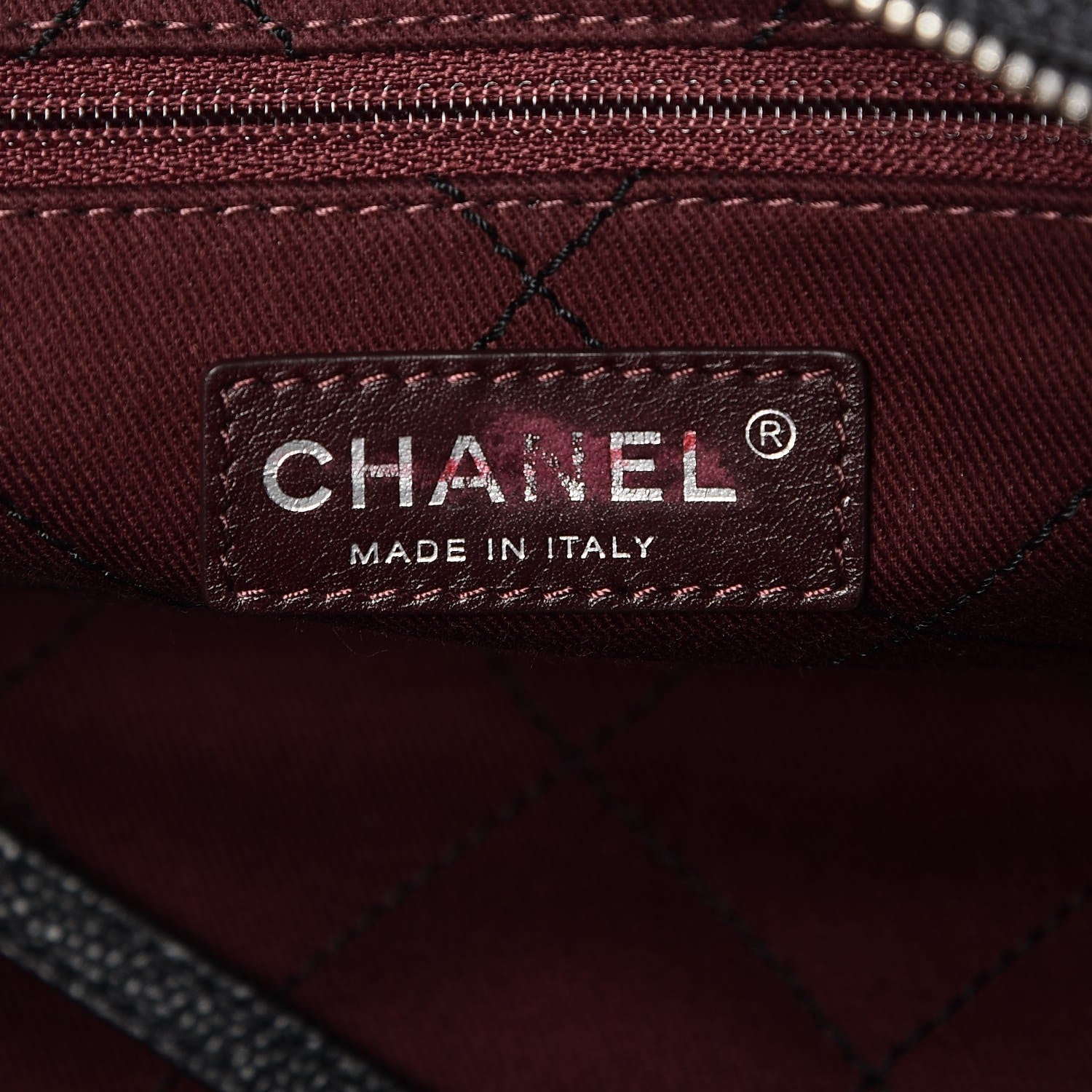 Chanel Caviar Quilted Small Deauville Bowling Bag Black 6 of 7