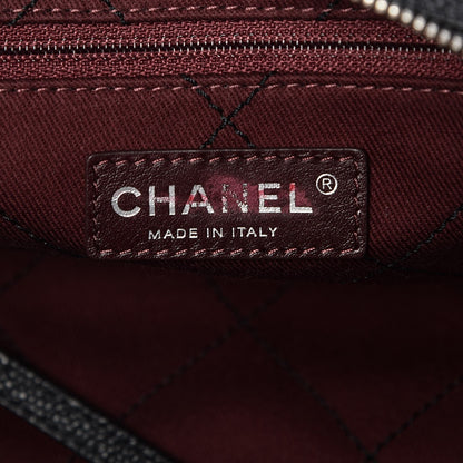 Chanel Caviar Quilted Small Deauville Bowling Bag Black 6 of 7