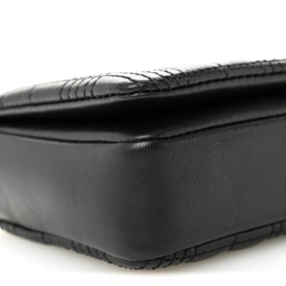 Burberry Lambskin Quilted Mini Lola Bag Black 9 of 10