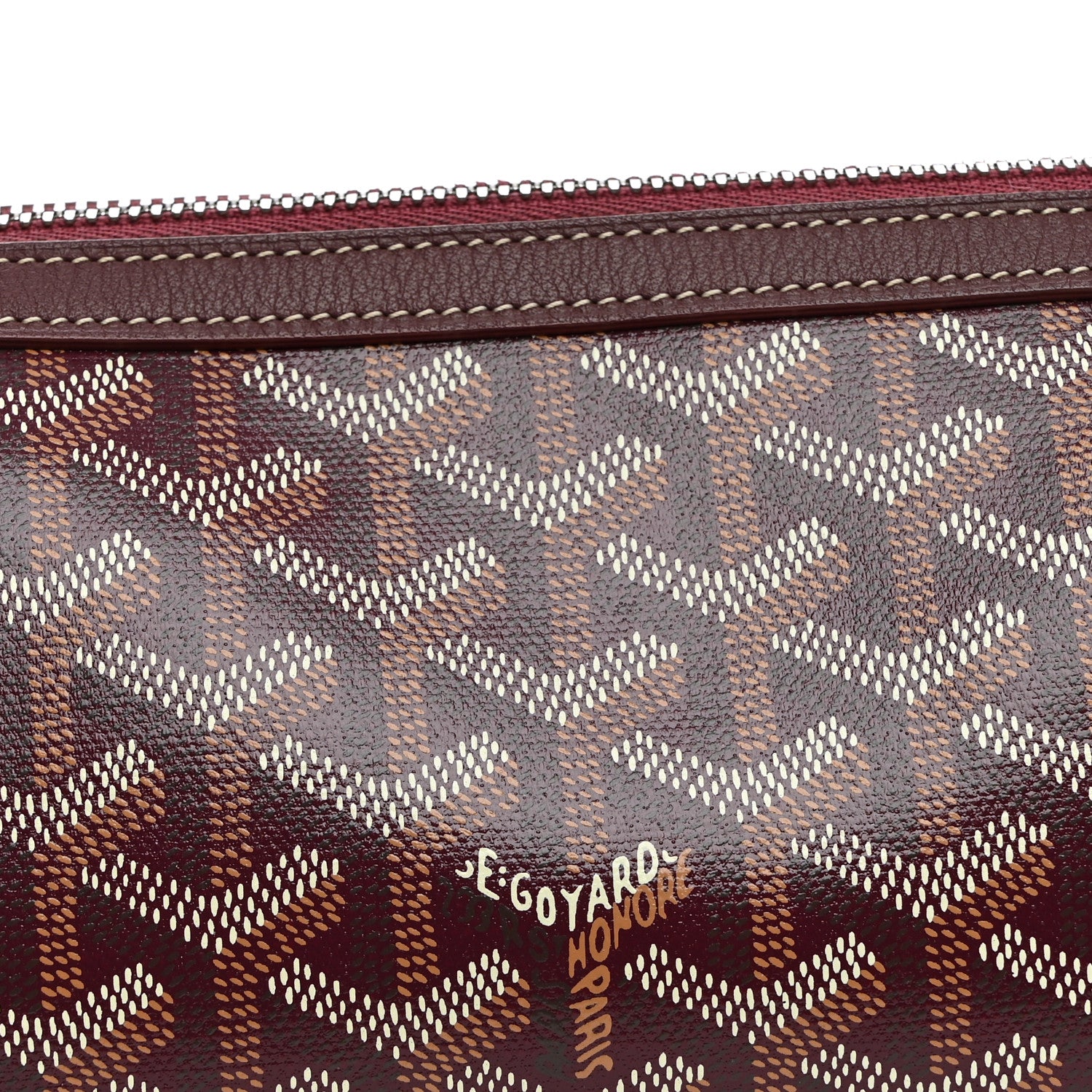 Goyard Goyardine Bonbonniere Bag Bordeaux 7 of 9