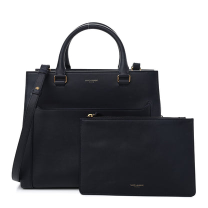 Saint Laurent Smooth Calfskin Small East Side Tote Black 3 of 15