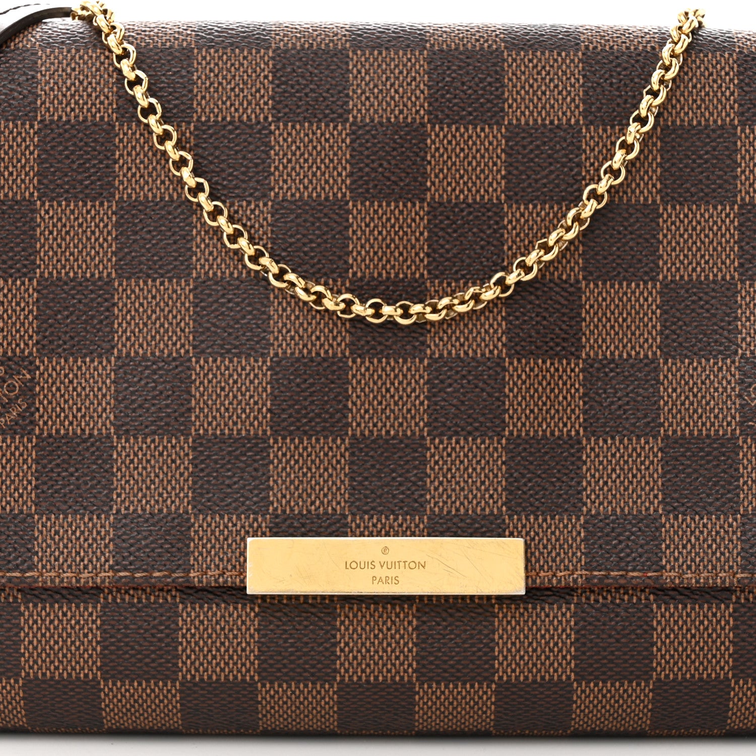 Louis Vuitton Damier Ebene Favorite MM 7 of 9