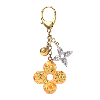 Louis Vuitton Resin Strass Glam Flower Bag Charm 1 of 3