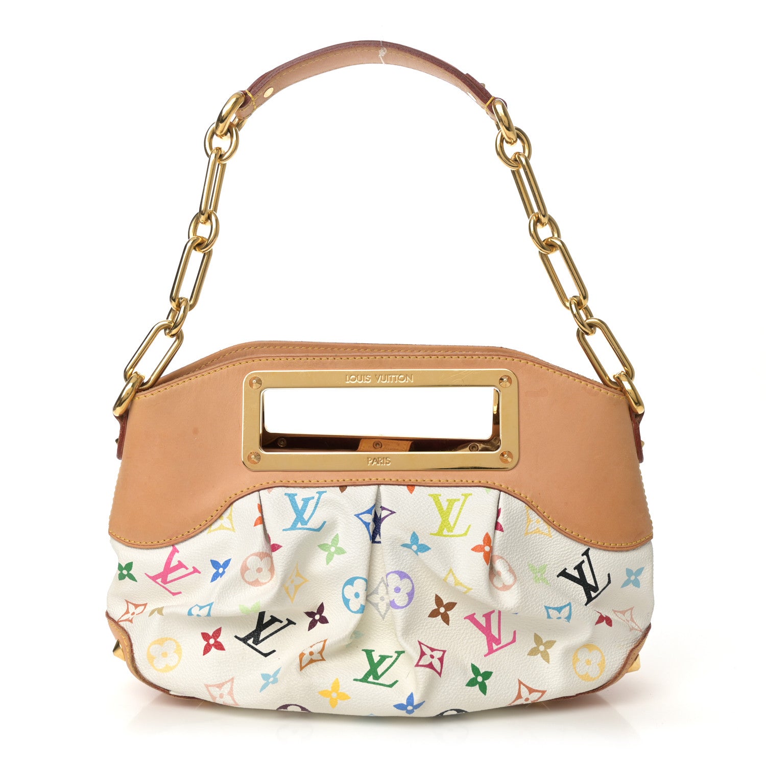 Louis Vuitton Monogram Multicolor Judy PM White 1 of 16