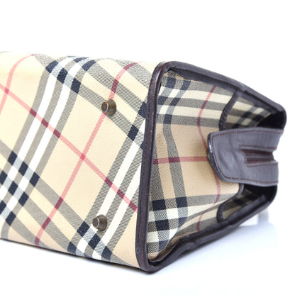 Burberry Nova Check Bag Chocolate 8 of 11