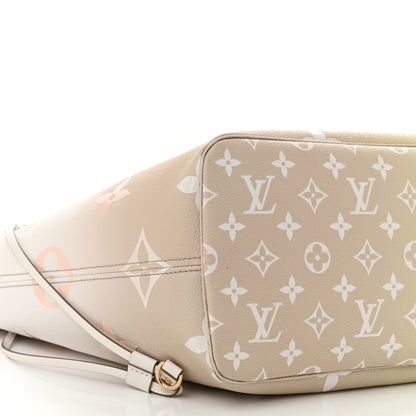 Louis Vuitton Monogram Giant Spring In The City Neverfull MM Sunset Kaki 9 of 10
