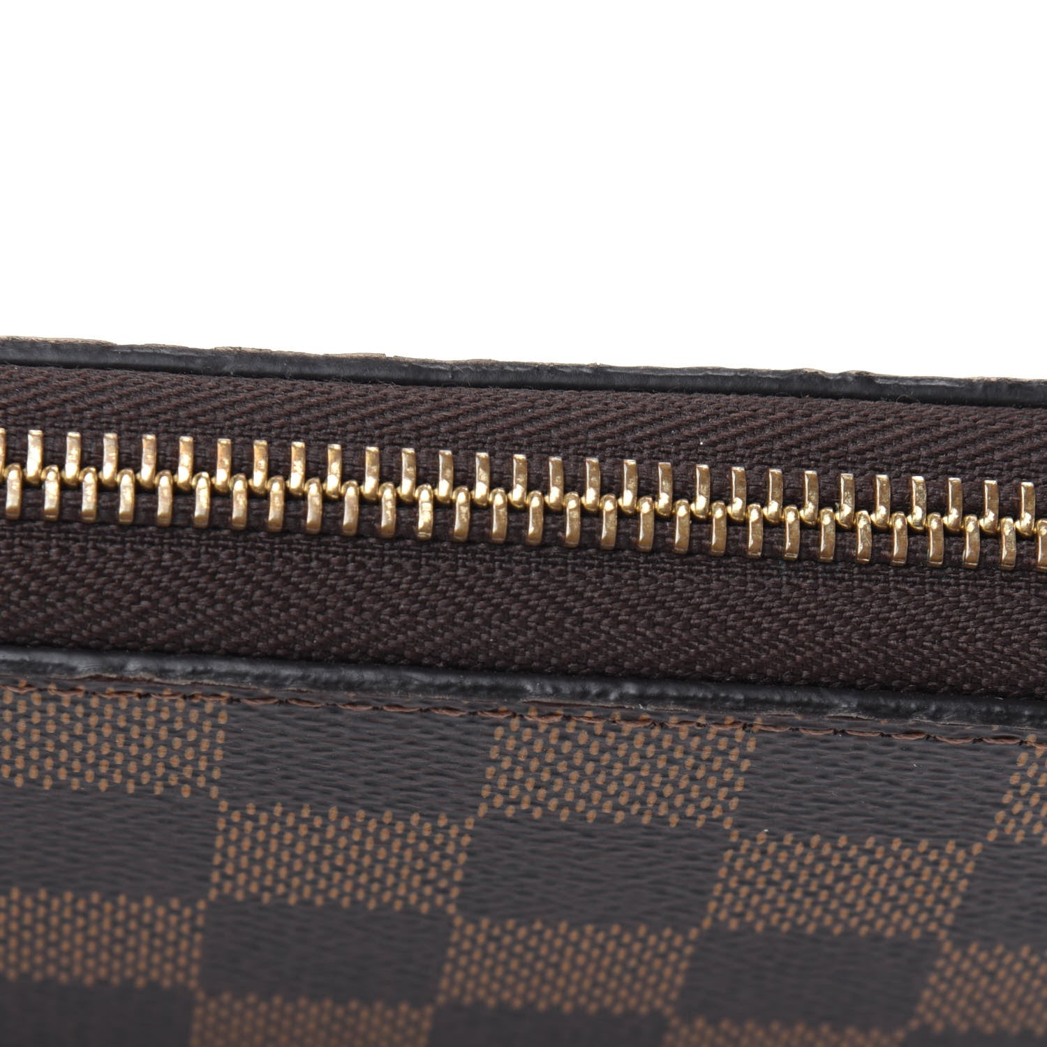 Louis Vuitton Damier Ebene Zippy Wallet Rose Ballerine 14 of 19