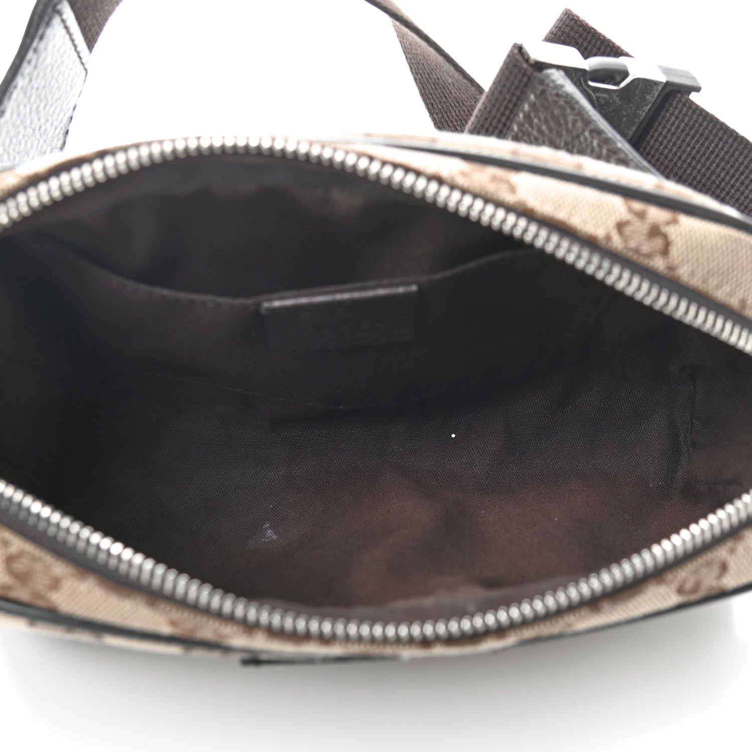 Gucci Monogram Belt Bag Dark Brown 5 of 9