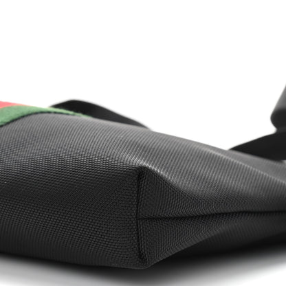 Gucci Techno Canvas Web Messenger Bag Black 6 of 10