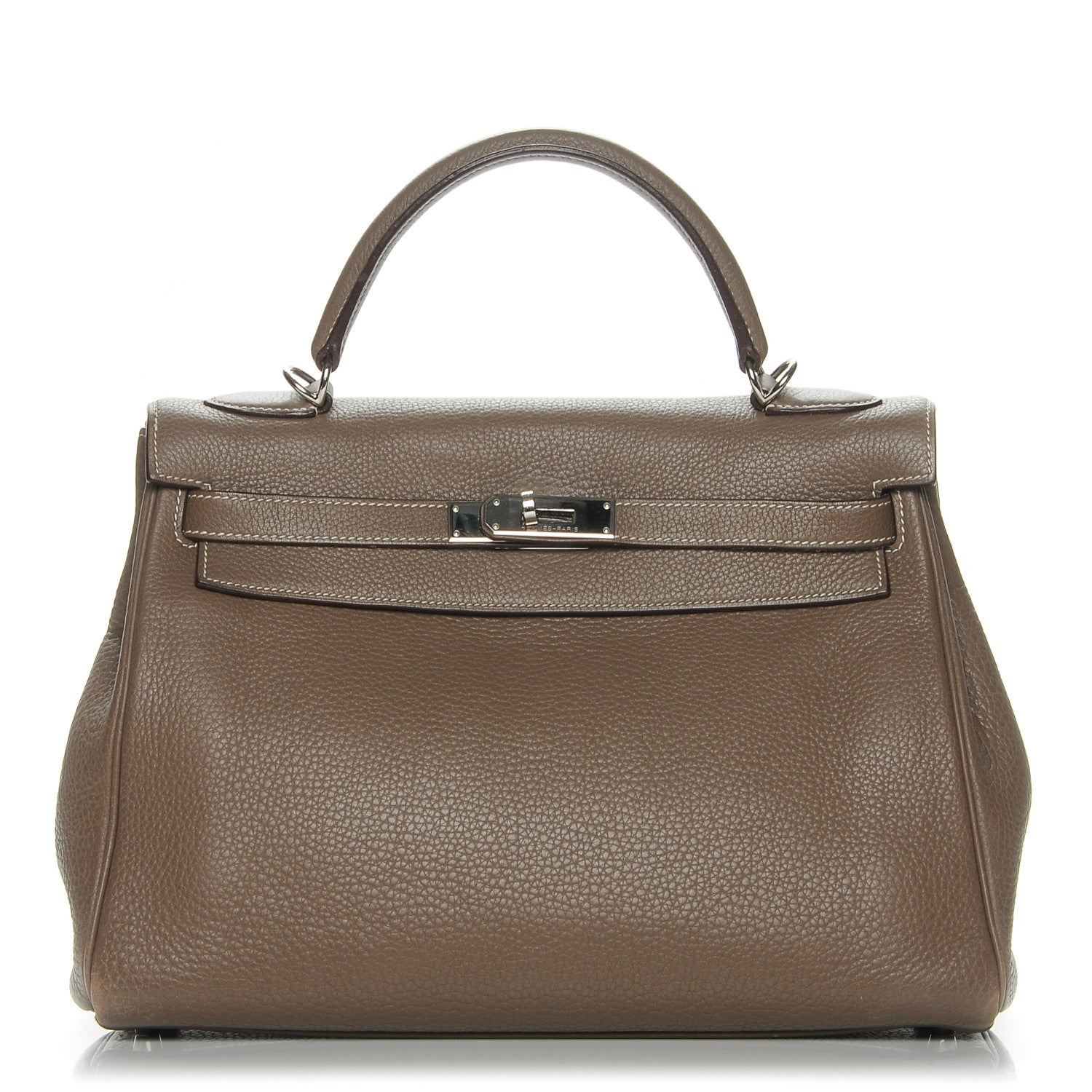 Hermes Togo Kelly Retourne 32 Etoupe 1 of 27