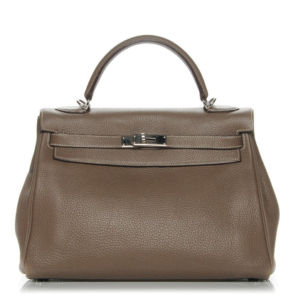 Hermes Togo Kelly Retourne 32 Etoupe 1 of 27