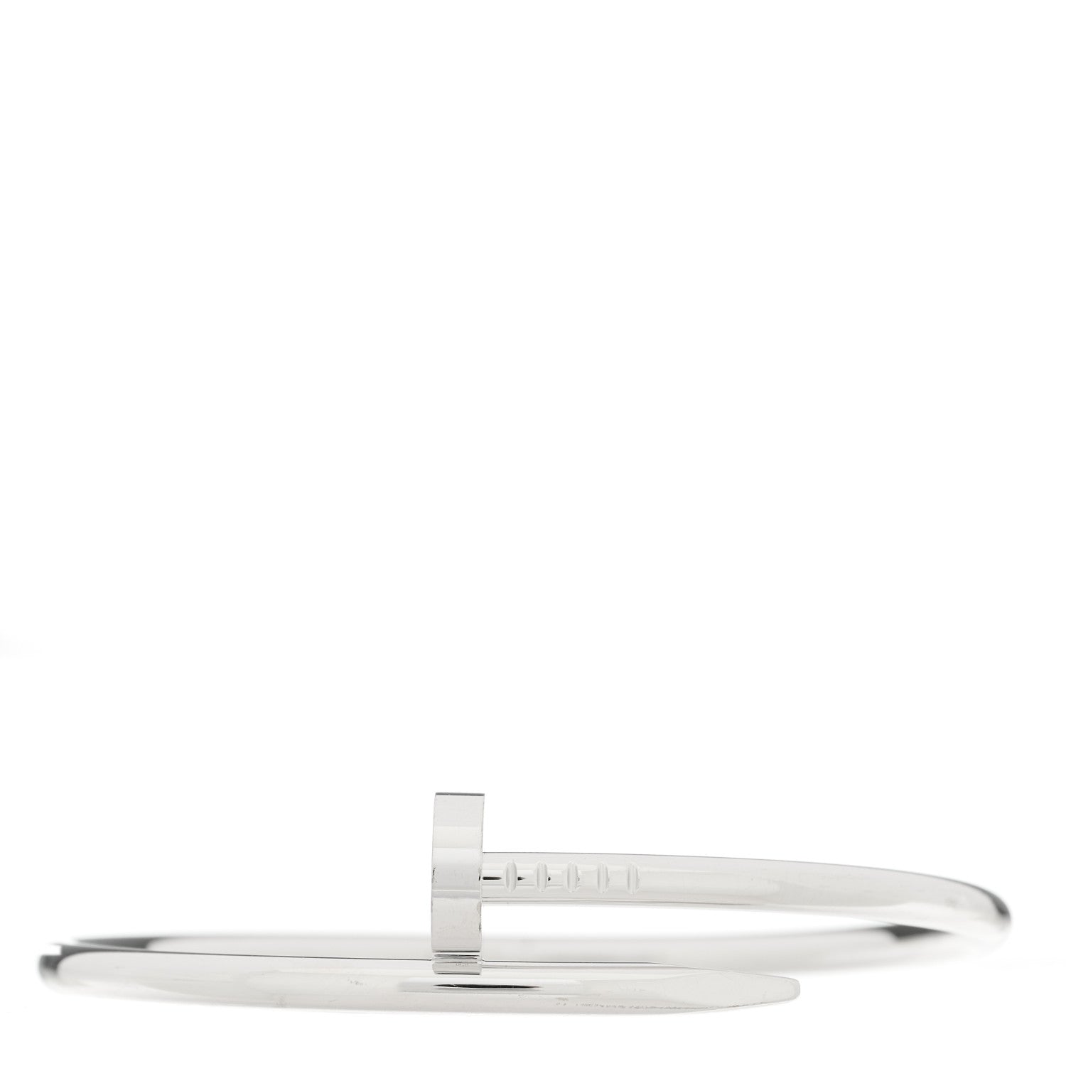 Cartier 18K White Gold Juste Un Clou Bracelet 17 1 of 3