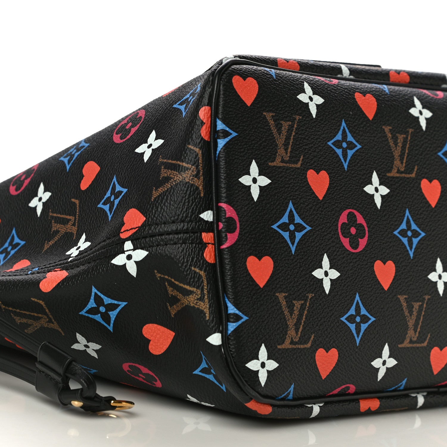 Louis Vuitton Game On Neverfull MM Black 8 of 9