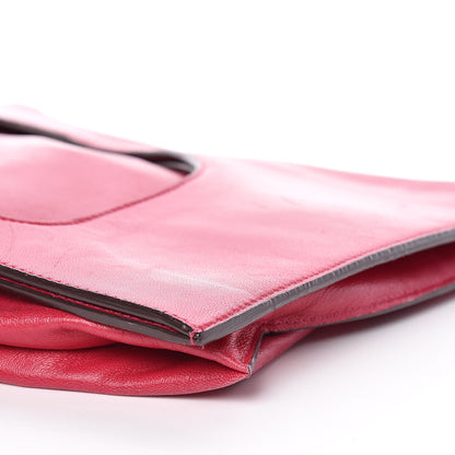 Tom Ford Ramskin Large Alix Padlock Zip Shoulder Bag Fuchsia 11 of 15
